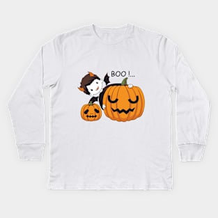 kids hallowen t-shirts Kids Long Sleeve T-Shirt